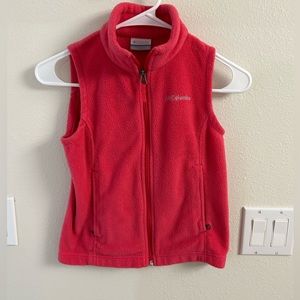Girl’s Fleece Columbia Vest